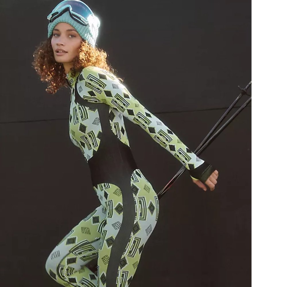 new free people movment stars to mars full one piece jumpsuit base layer m/l
